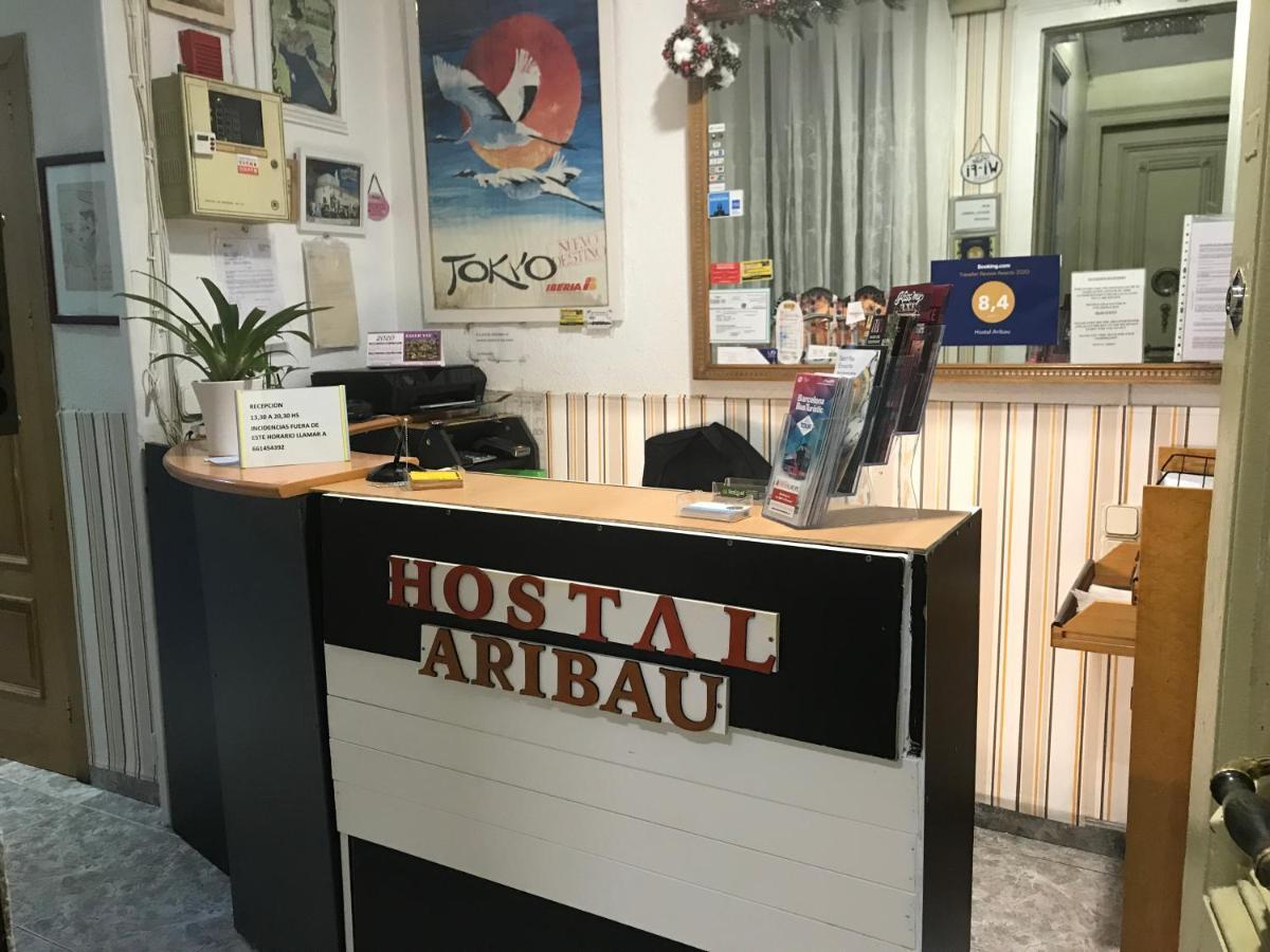 Hostal Aribau บาร์เซโลนา ภายนอก รูปภาพ